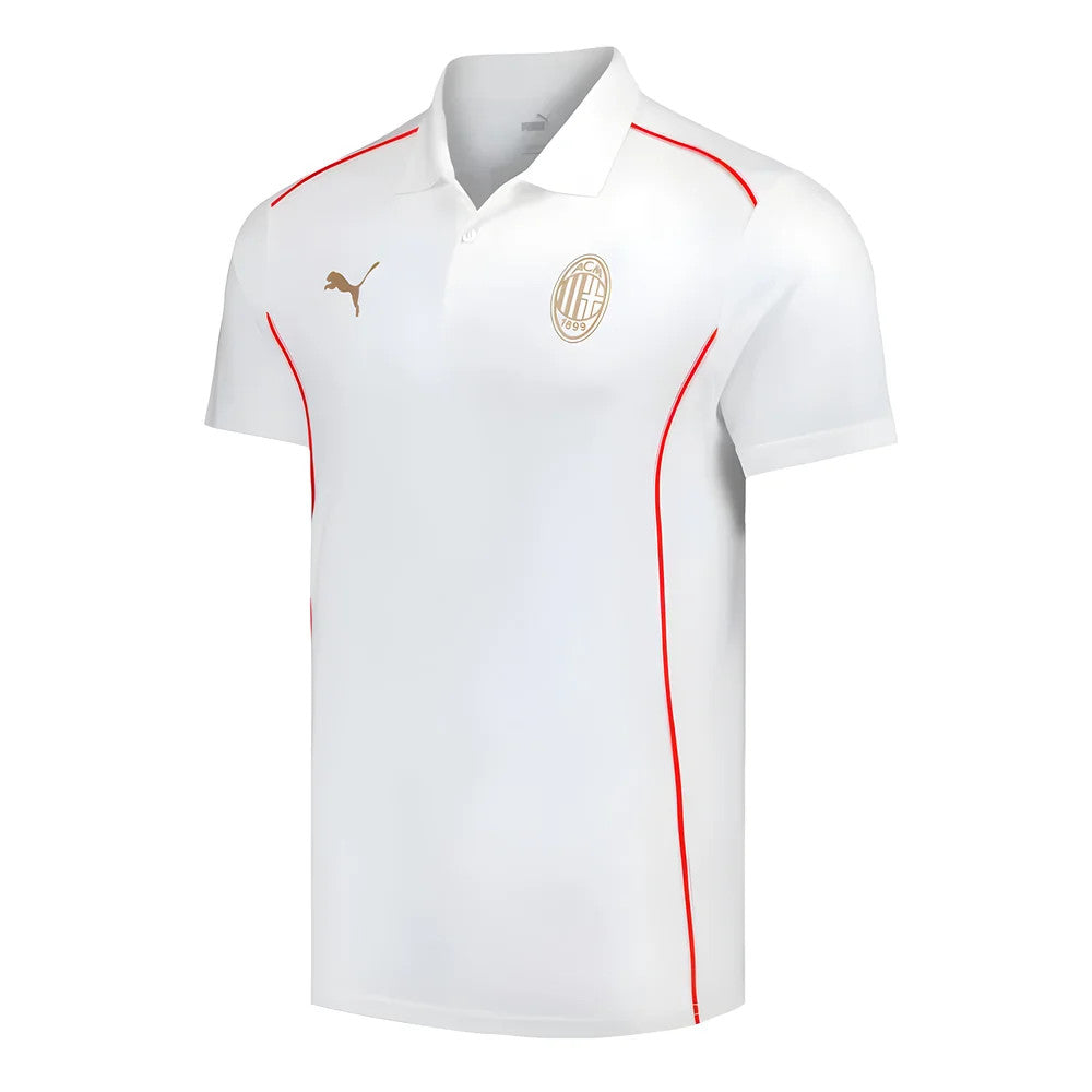 2024-2025 AC Milan Casuals Polo Shirt (White)_0