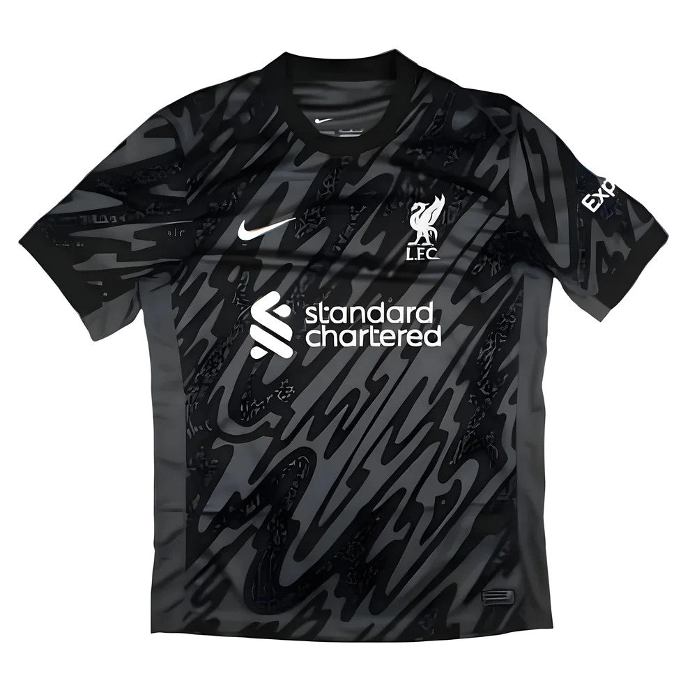 2024-2025 Liverpool Home Goalkeeper Shirt (Black)_0