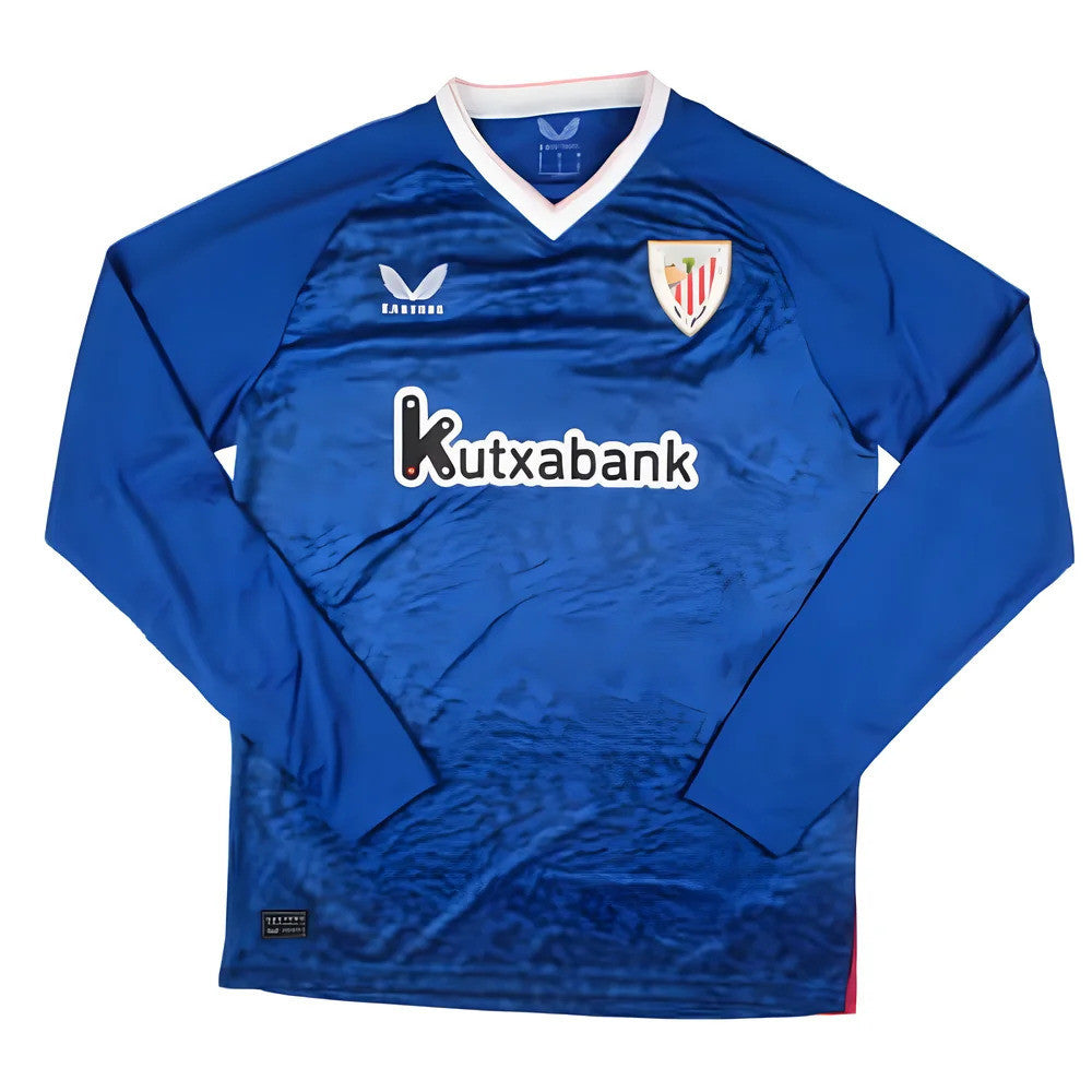 2024-2025 Athletic Bilbao Long Sleeve Away Shirt_0