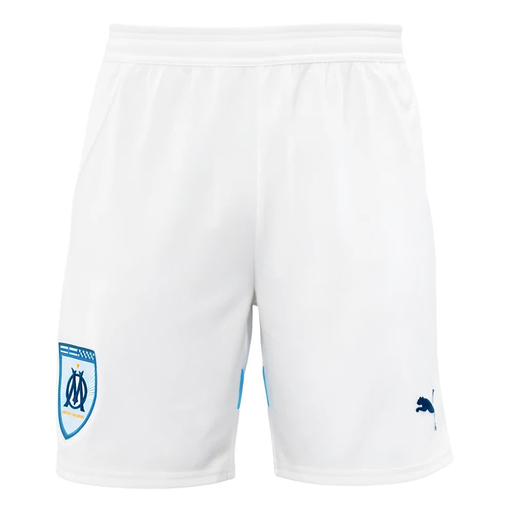 2024-2025 Marseille Home Shorts (White)_0