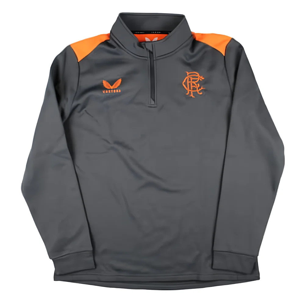 2023-2024 Rangers Matchday Fleece 1/4 Zip Midlayer (Unsponsored)_0