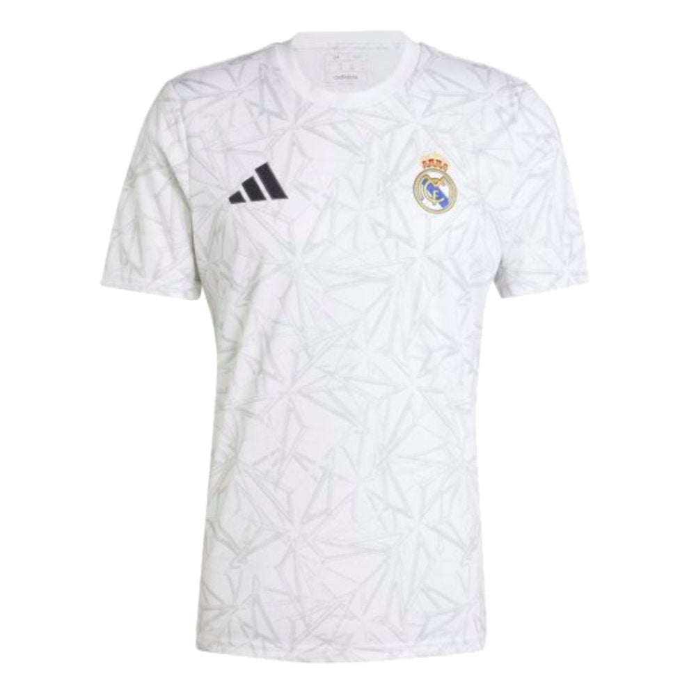 2024-2025 Real Madrid Pre-Match Shirt (White) (Beckham 23)_3
