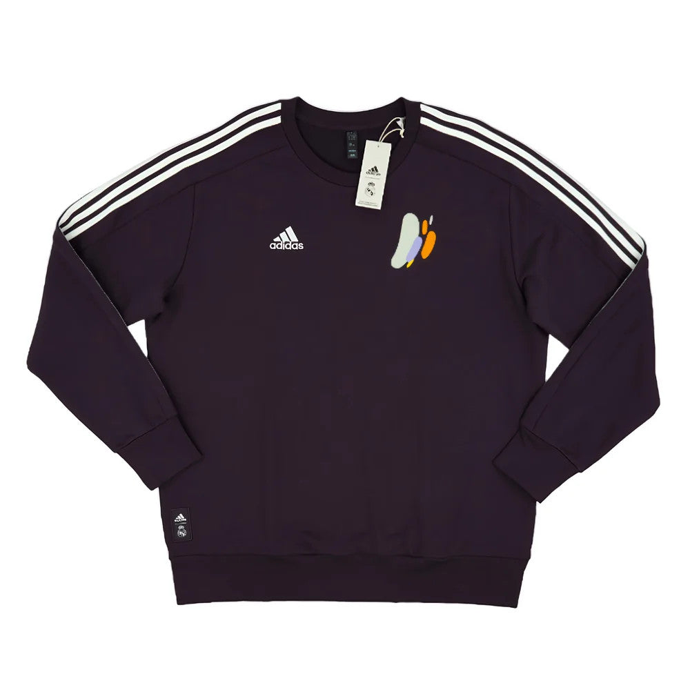 2024-2025 Real Madrid DNA Sweat Top (Aurora Black)_0