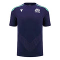 2024-2025 Scotland Rugby Poly Training Shirt (Navy)_0