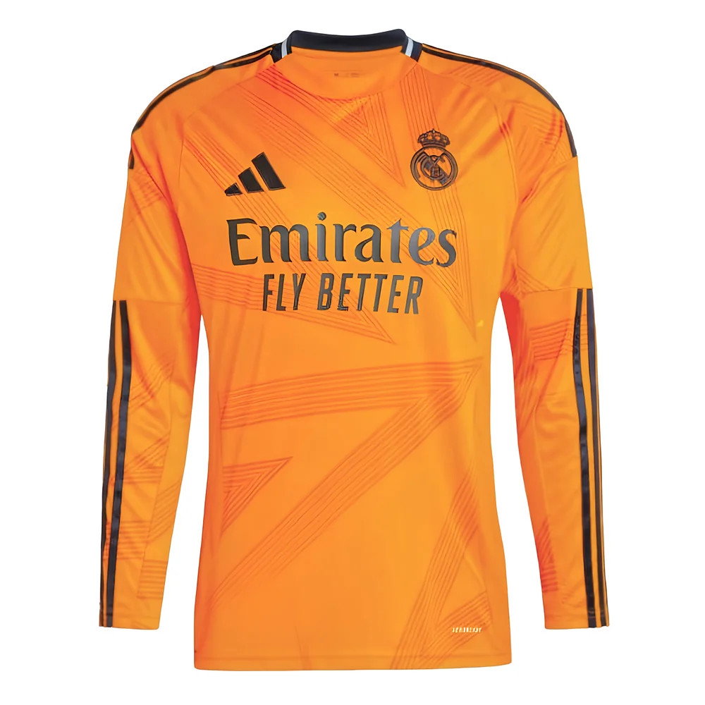 2024-2025 Real Madrid Long Sleeve Away Shirt (Benzema 9)_3