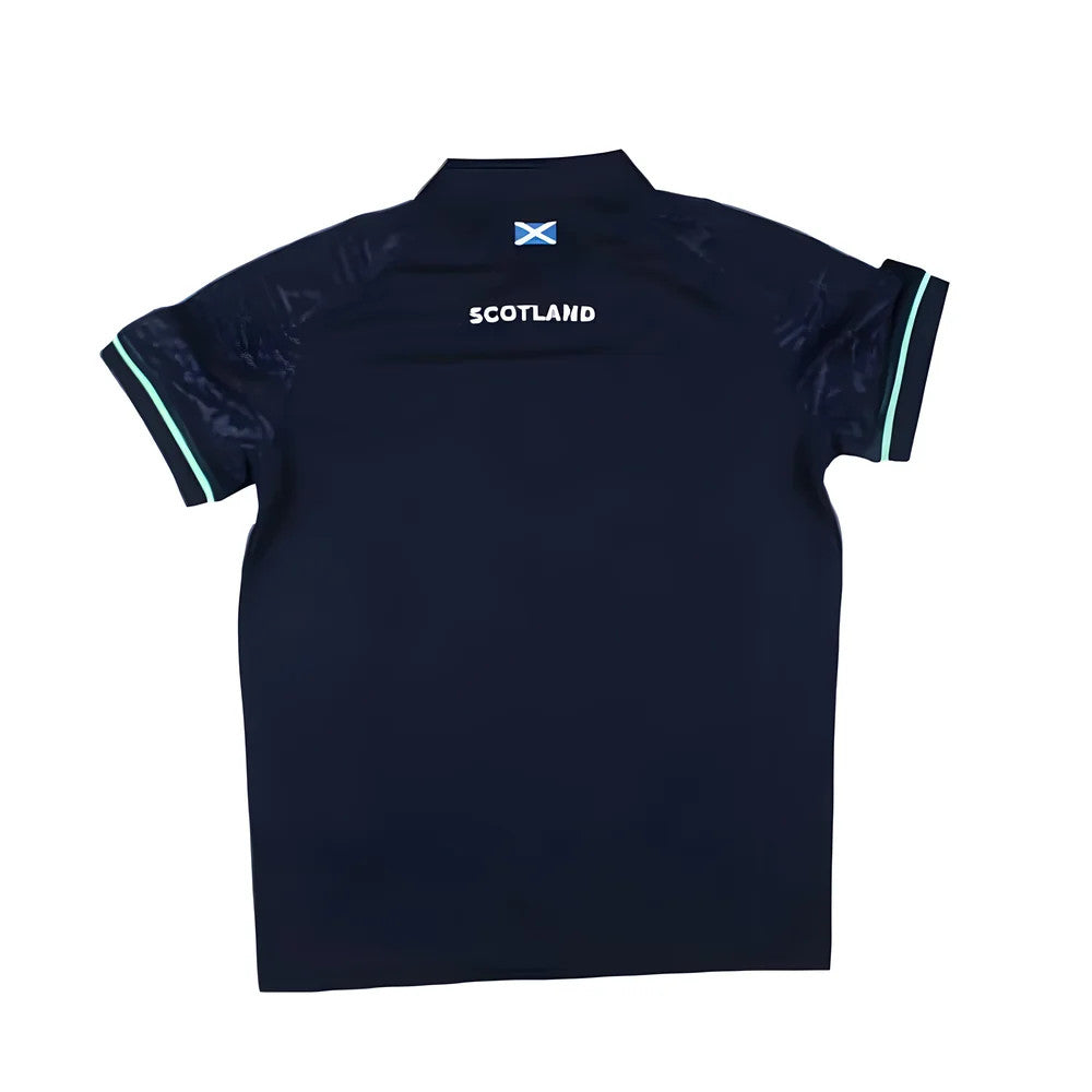 2024-2025 Scotland Rugby Travel RGB Fit Polo Shirt (Navy) - Kids_1