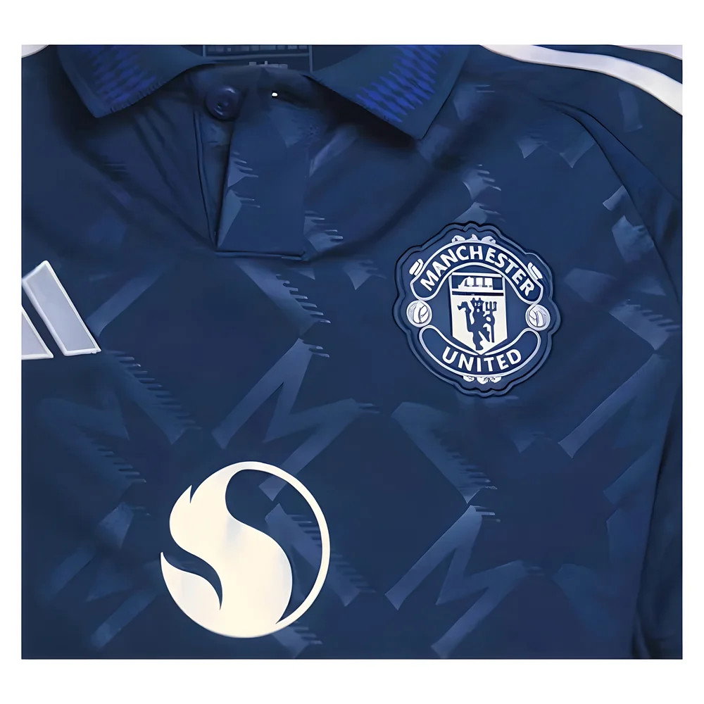 2024-2025 Man Utd Long Sleeve Away Shirt (Kids) (Keane 16)_4