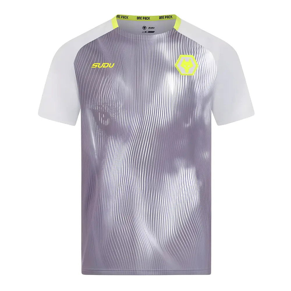 2024-2025 Wolves Players Training Shirt (Grey) (Agbadou 12)_0