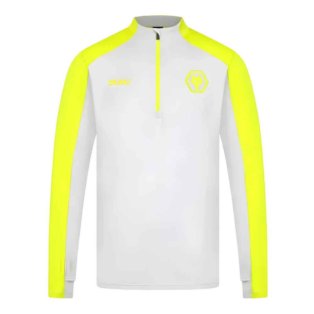 2024-2025 Wolves Players Training 1/4 Zip (Grey)_0