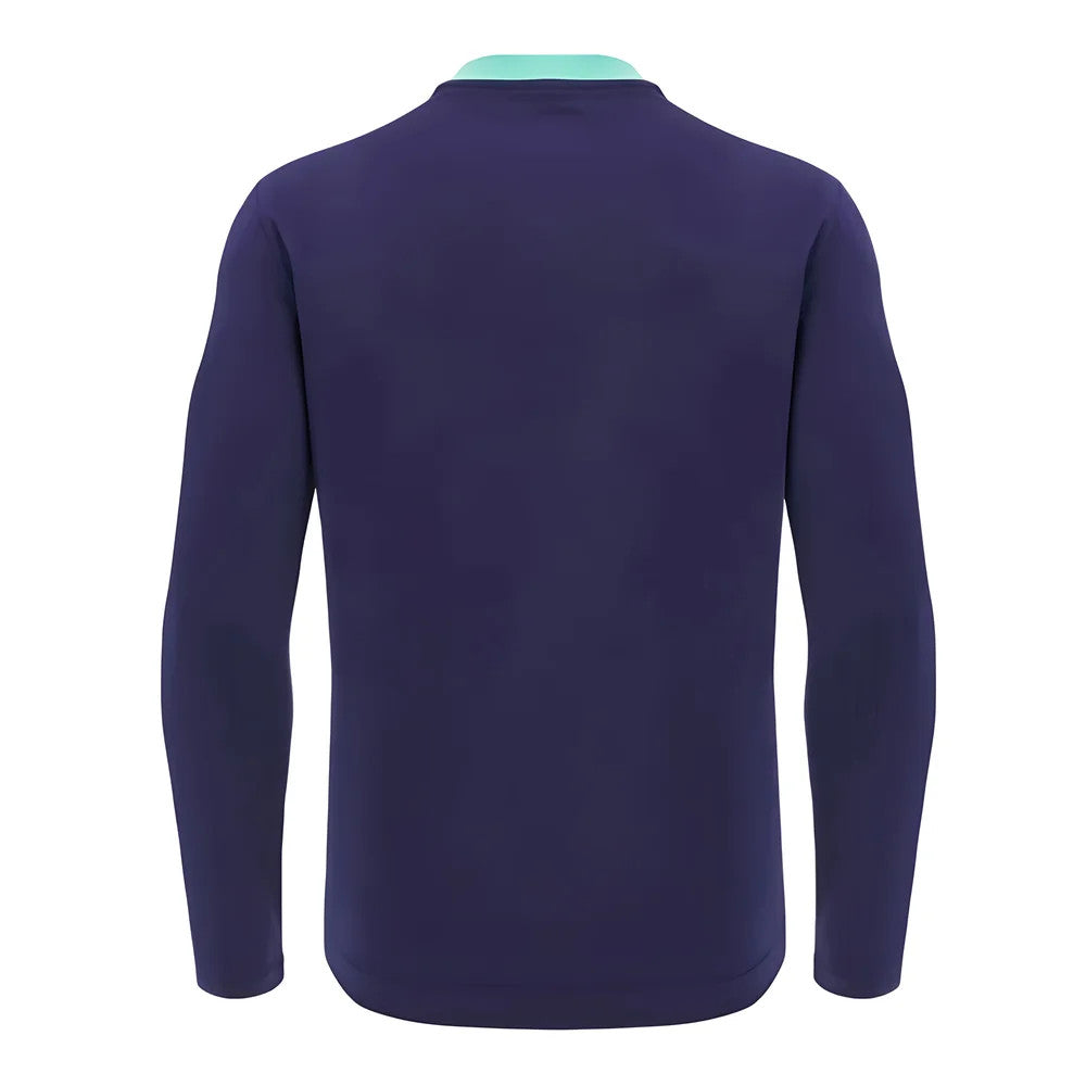 2024-2025 Scotland Rugby Travel LS Cotton Tee (Navy)_1