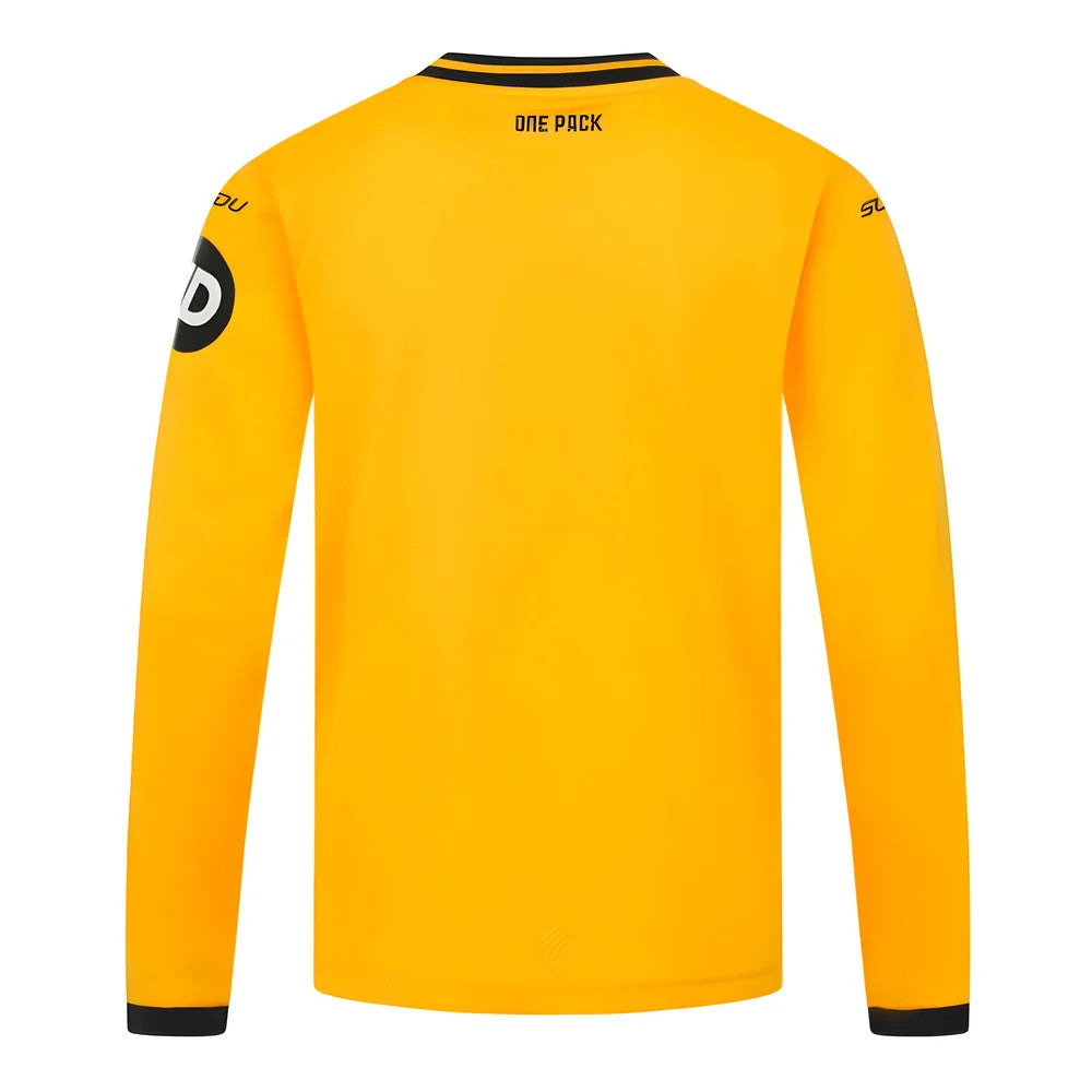 2024-2025 Wolves Long Sleeve Home Shirt (Kids)_1