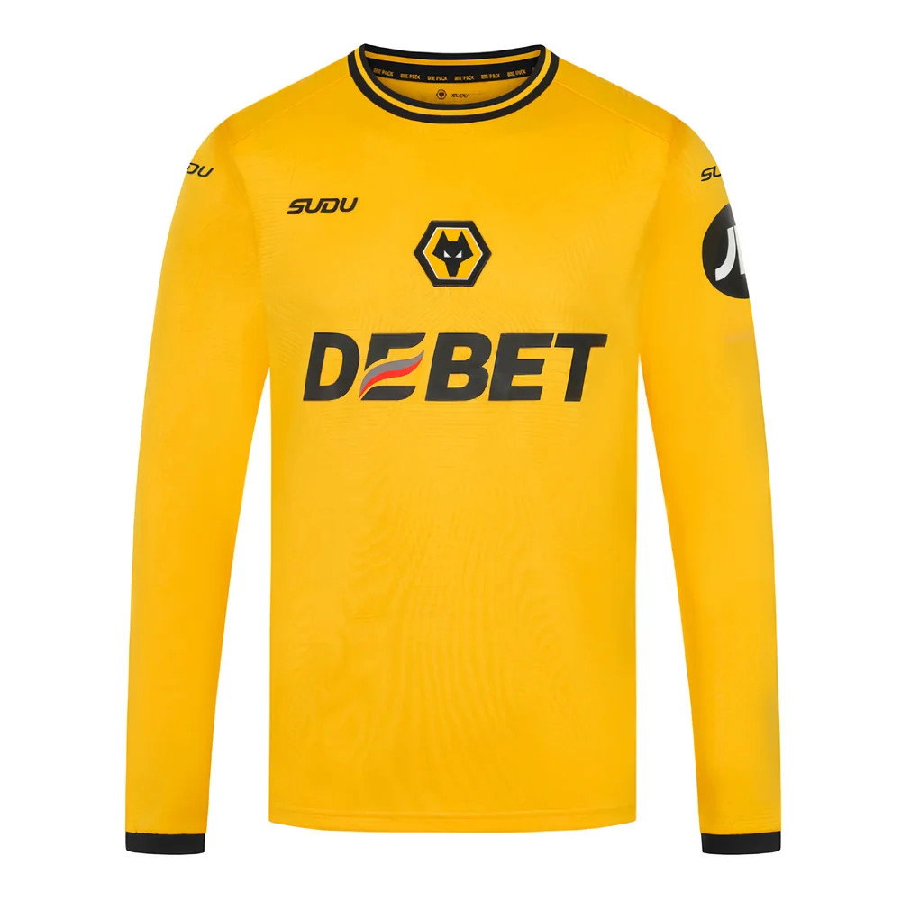 2024-2025 Wolves Long Sleeve Home Shirt (N.Semedo 22)_3