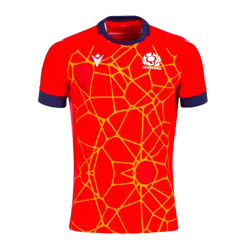 2024-2025 Scotland Rugby Training Jersey (Red)_0
