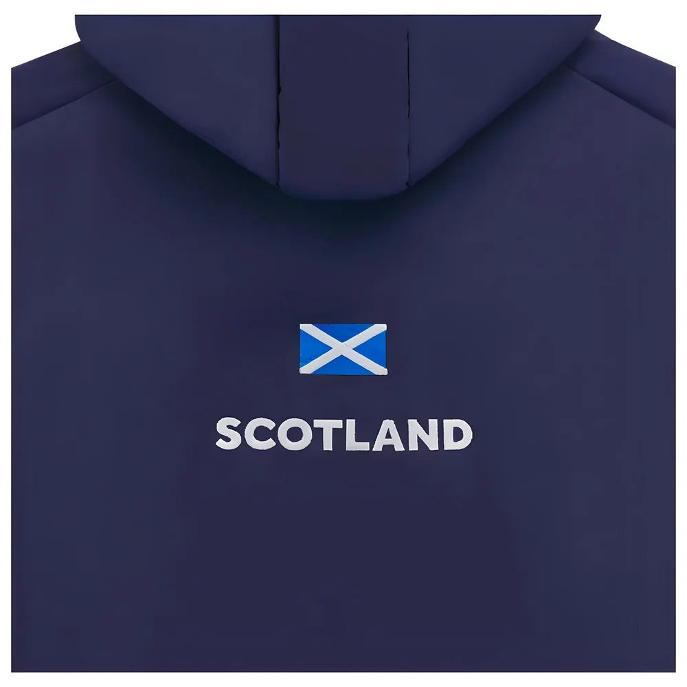 2024-2025 Scotland Rugby 3/4 Length Padded Jacket (Navy)_3