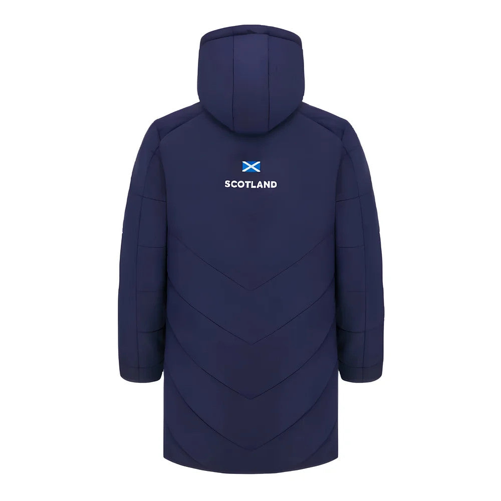 2024-2025 Scotland Rugby 3/4 Length Padded Jacket (Navy)_2