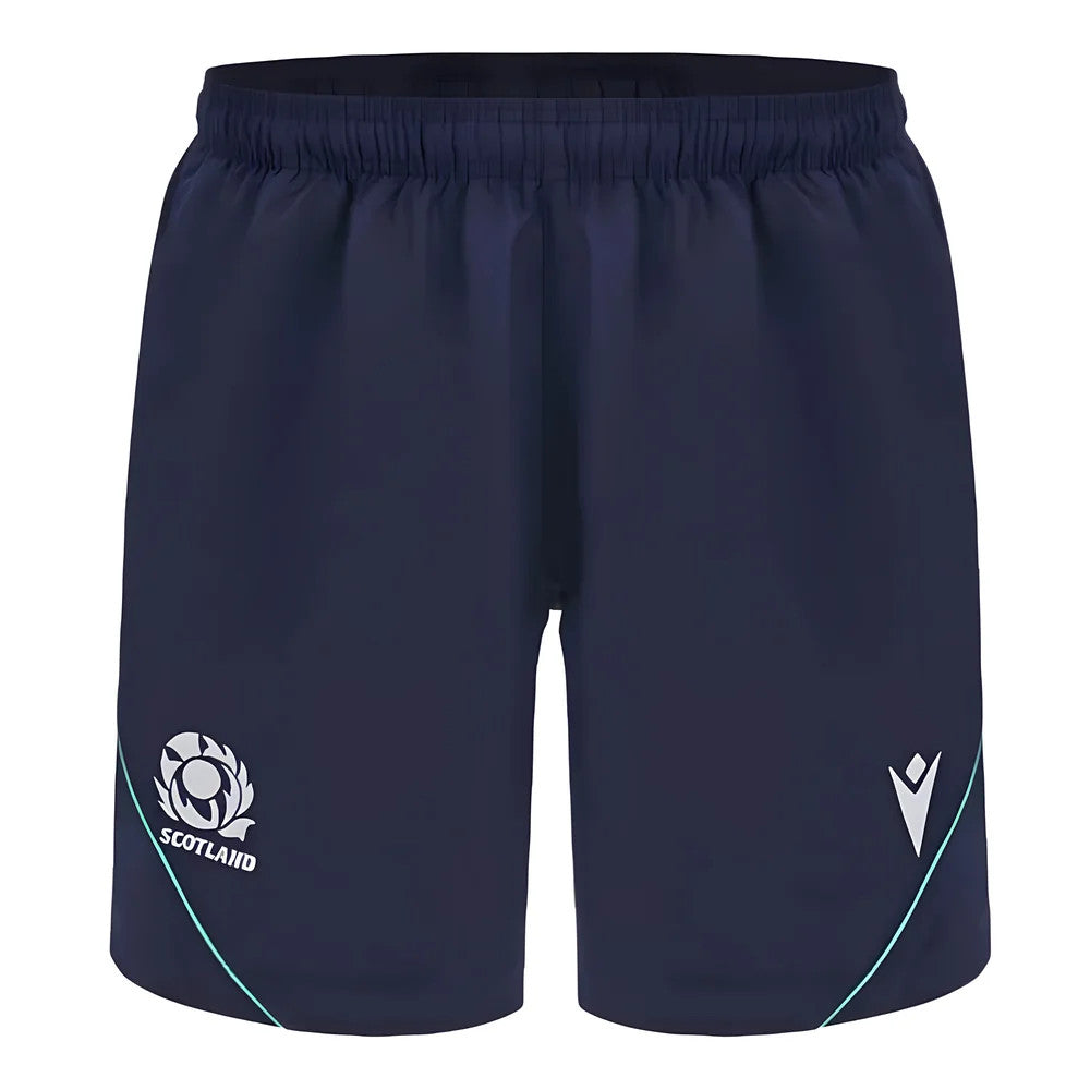 2024-2025 Scotland Rugby Travel Bermuda Shorts (Navy) - Kids_0