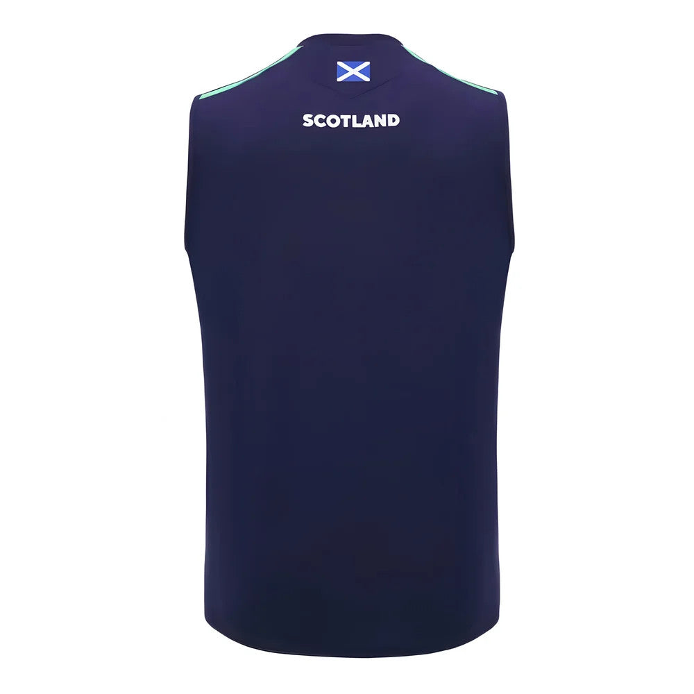 2024-2025 Scotland Rugby Training Vest (Navy) - Kids_0