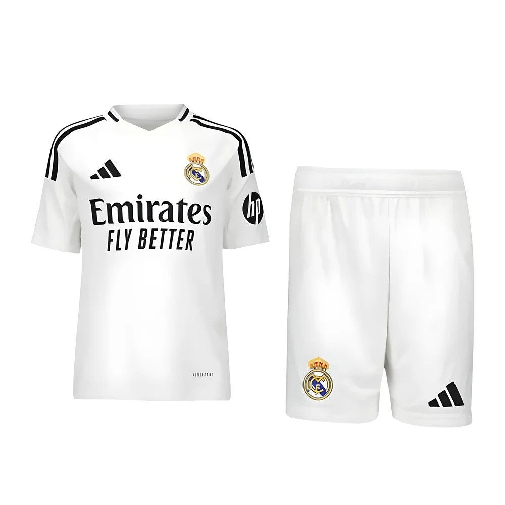 2024-2025 Real Madrid Home Youth Kit (Sergio Ramos 4)_3