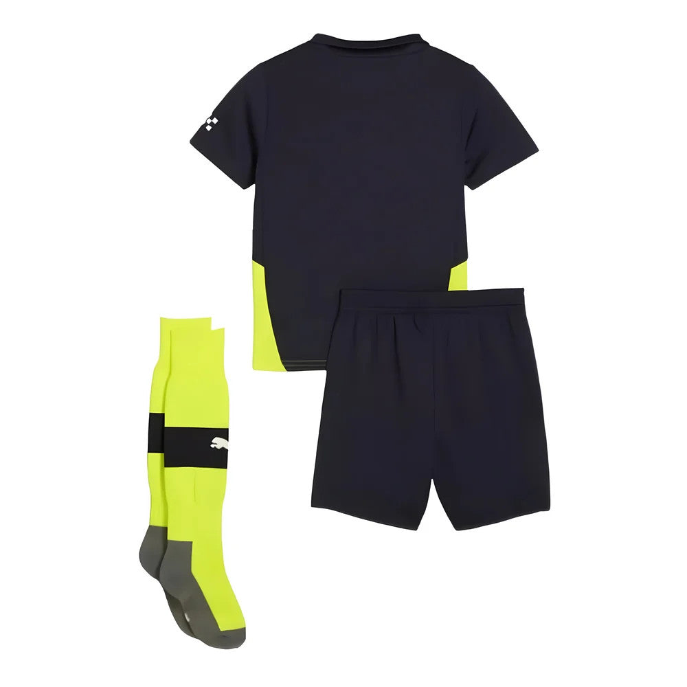 2024-2025 Man City Away Mini Kit (Haaland 9)_1