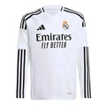 2024-2025 Real Madrid Long Sleeve Home Shirt (Kids)_0