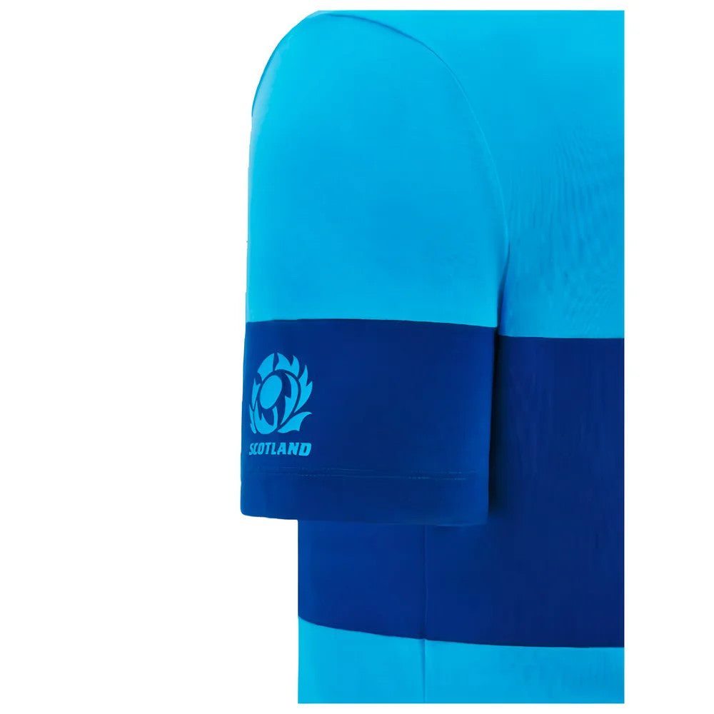 2024-2025 Scotland Rugby Leisure Cotton T-Shirt (Sky Blue) - Kids_3