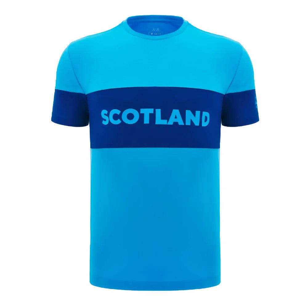 2024-2025 Scotland Rugby Leisure Cotton T-Shirt (Sky Blue) - Kids_0