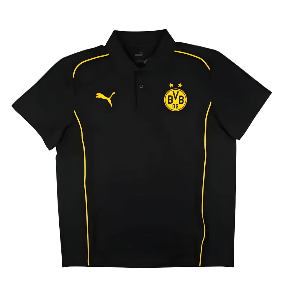 2024-2025 Borussia Dortmund Casuals Polo Shirt (Black)_0
