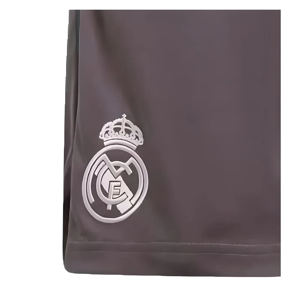 2024-2025 Real Madrid Third Shorts (Charcoal) - Kids_1