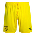 2024-2025 West Ham Goalkeeper Shorts (Yellow) - Kids_0