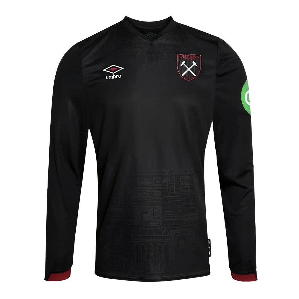 2024-2025 West Ham Long Sleeve Away Shirt (Kids) (Coufal 5)_3