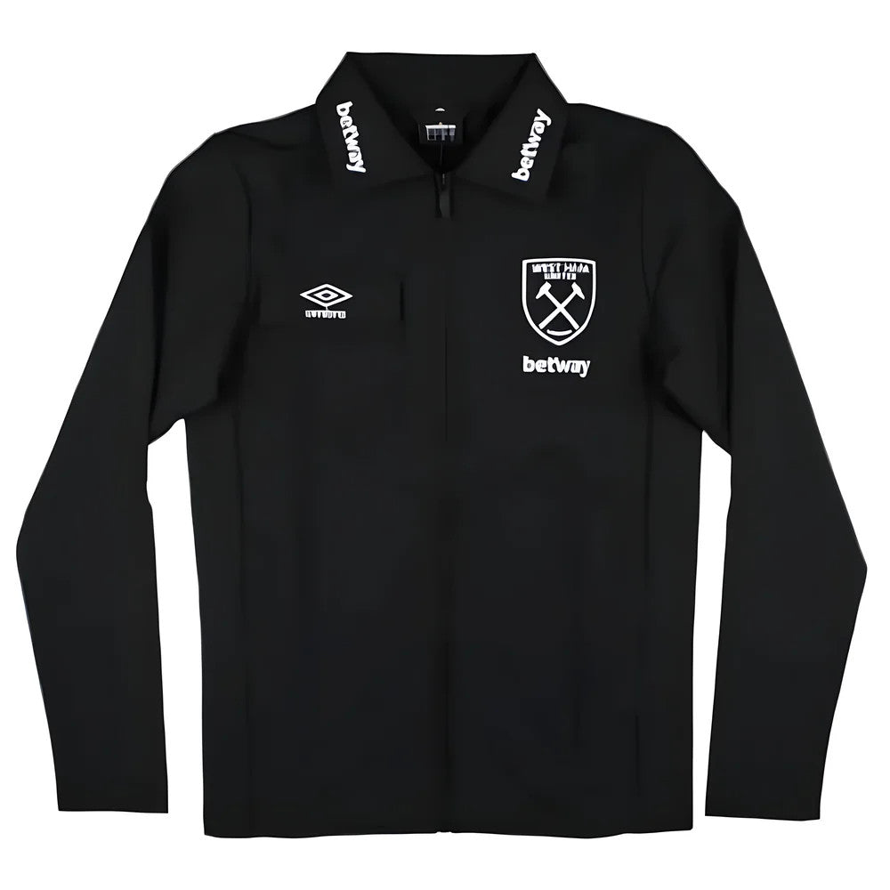 2024-2025 West Ham Presentation Jacket (Black)_0
