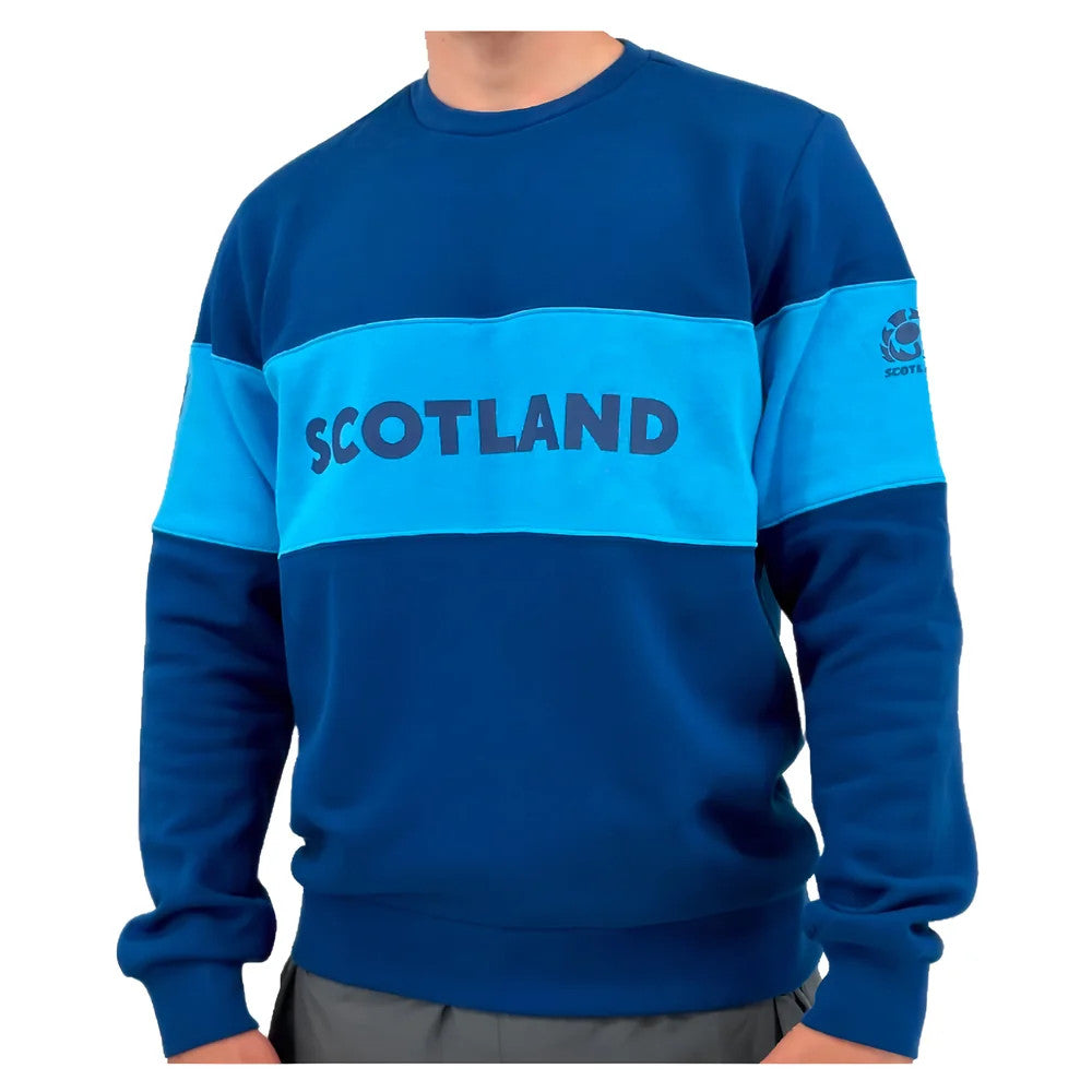 2024-2025 Scotland Rugby Leisure Sweatshirt (Navy)_0