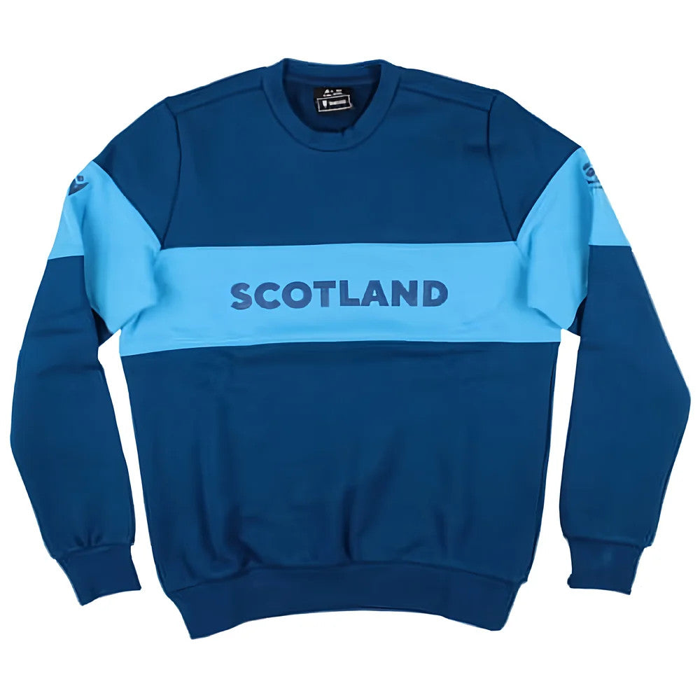2024-2025 Scotland Rugby Leisure Sweatshirt (Navy) - Kids_0