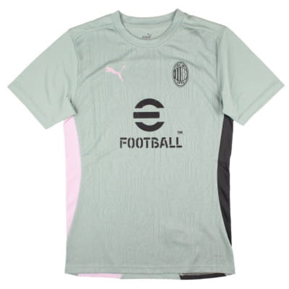 2024-2025 AC Milan Training Shirt (Green Fog) (Pulisic 11)_3
