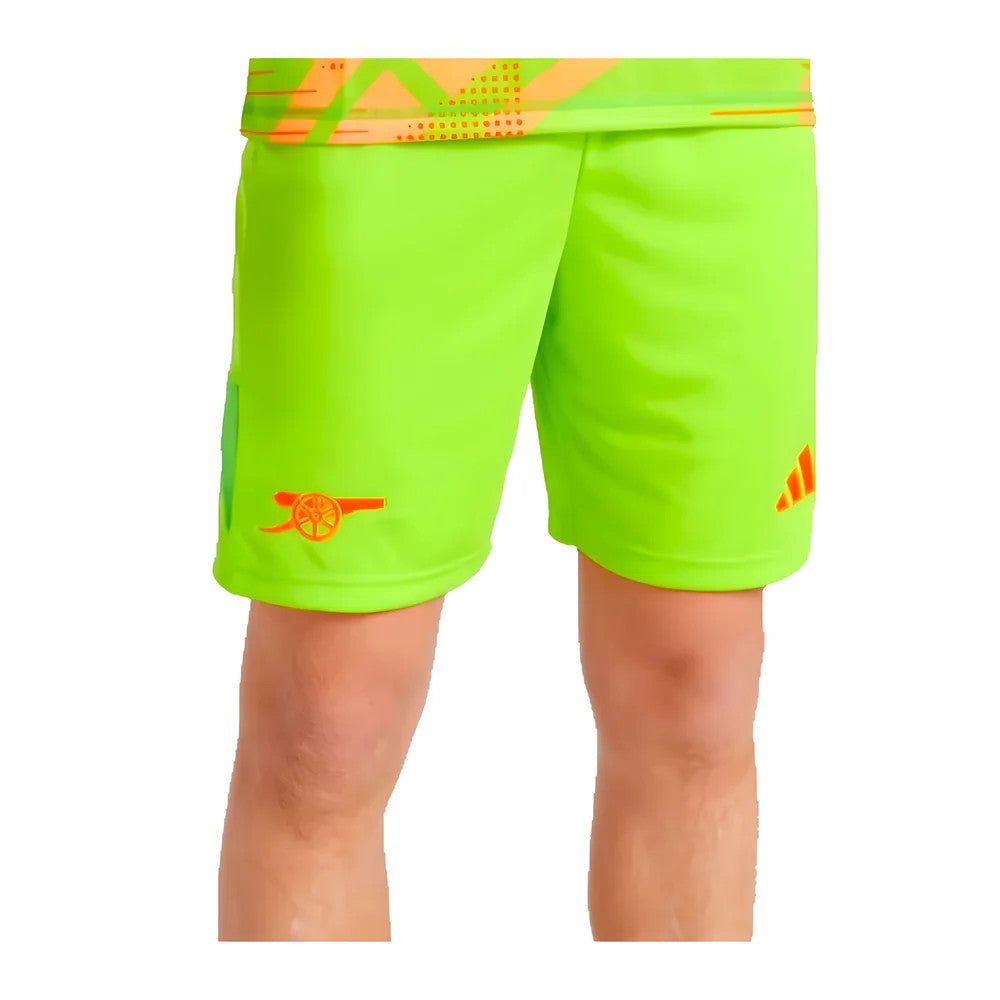 2024-2025 Arsenal Home Goalkeeper Shorts - Kids_0