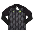 2024-2025 PSV Eindhoven Prematch 1/4 Zip Top (Black)_0