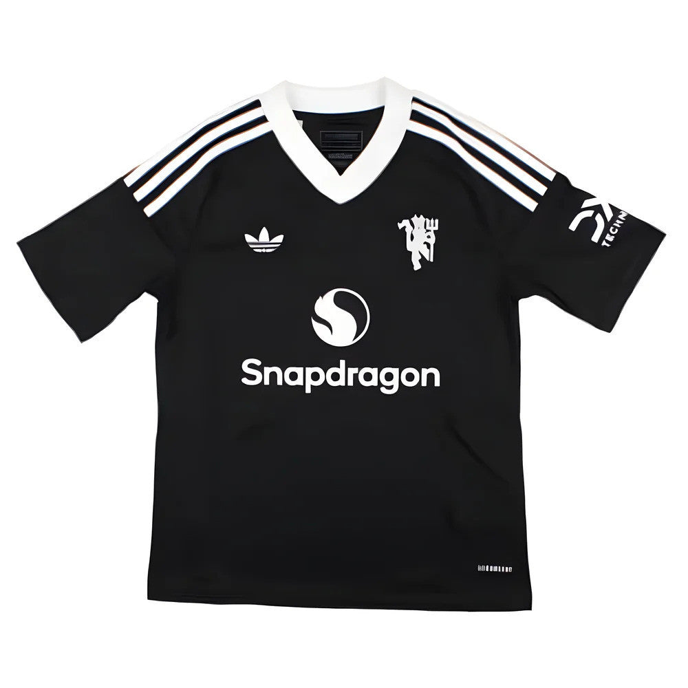 2024-2025 Man Utd Third Goalkeeper Shirt (Black) - Kids_0