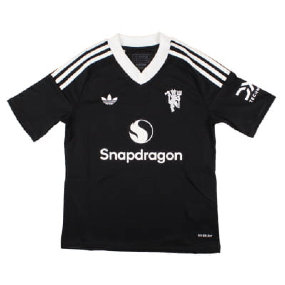 2024-2025 Man Utd Third Goalkeeper Shirt (Black) - Kids (Bayindir 1)_3