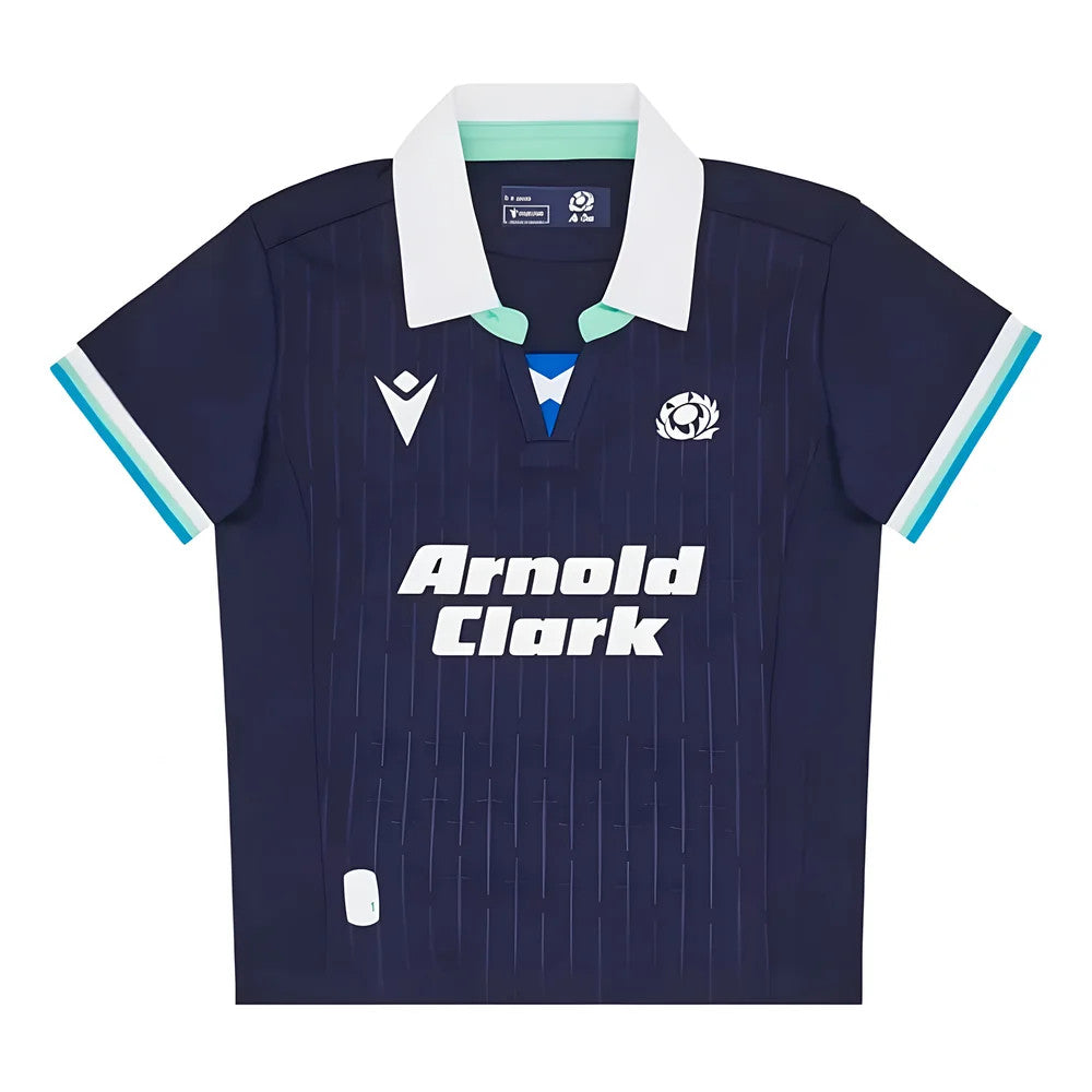 2024-2025 Scotland Rugby Home Little Kids Mini Shirt_0