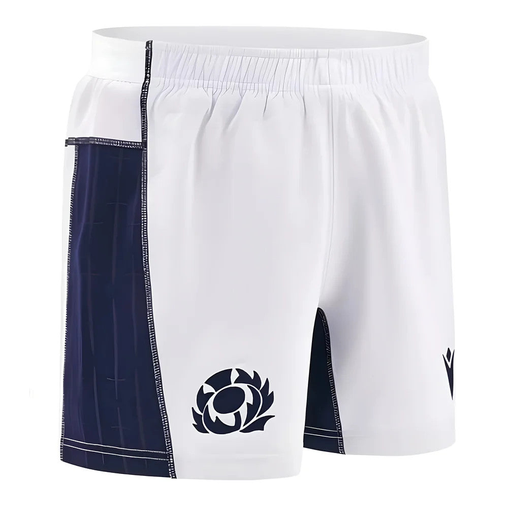 2024-2025 Scotland Rugby Authentic Home Shorts (White)_0