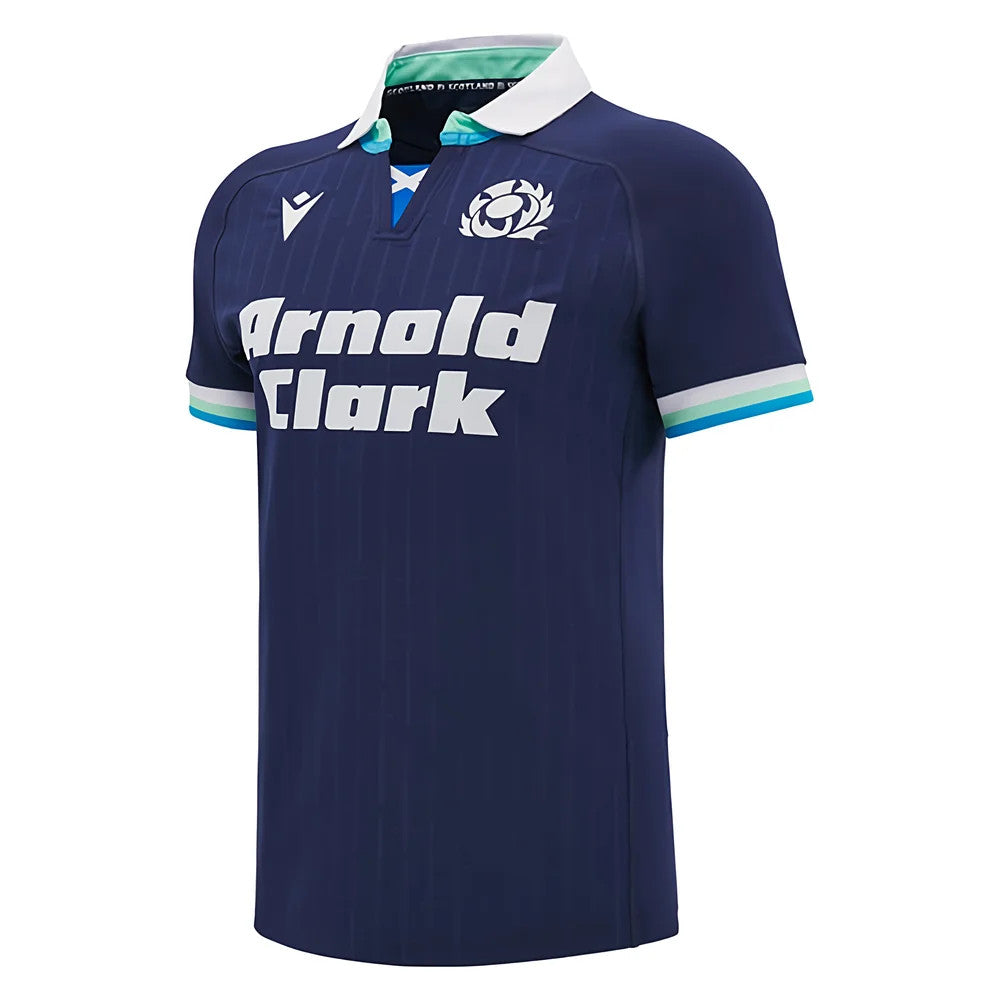 2024-2025 Scotland Rugby Home Slim Fit Shirt_0