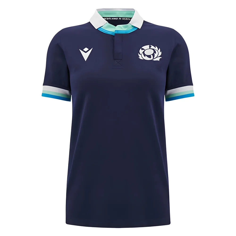 2024-2025 Scotland Rugby Home Cotton Shirt (Womens)_0