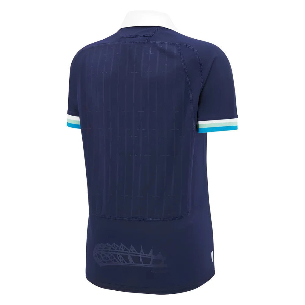 2024-2025 Scotland Rugby Home Poly Replica Shirt (Womens) (Gray 4)_4