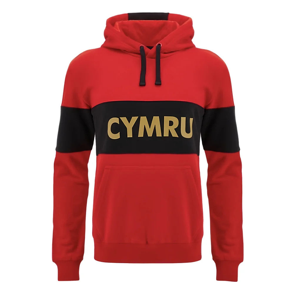 2024-2025 Wales Rugby Leisure Hoody Sweatshirt (Red)_0