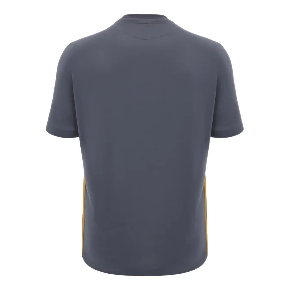 2024-2025 Wales Rugby Travel Cotton T-Shirt (Anthracite) - Kids_1