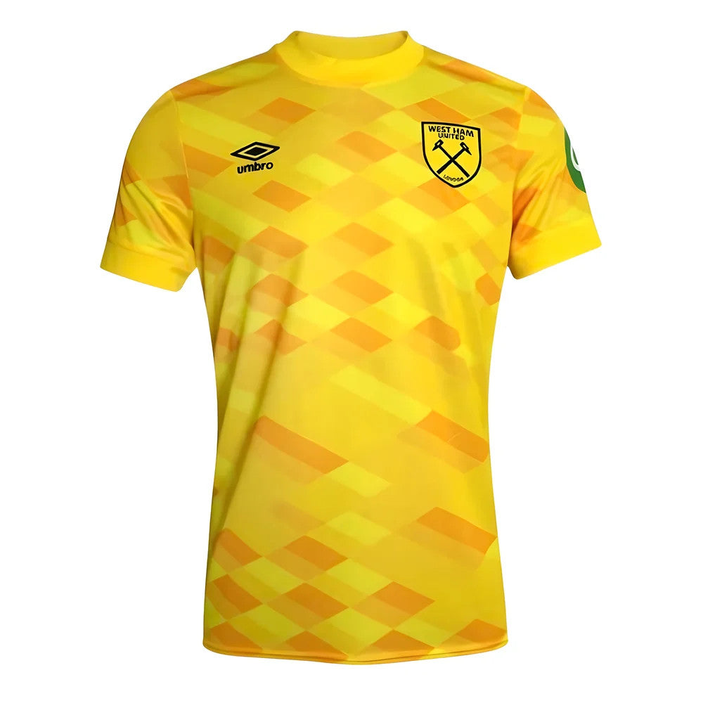 2024-2025 West Ham Goalkeeper Shirt (Yellow) - Kids_0