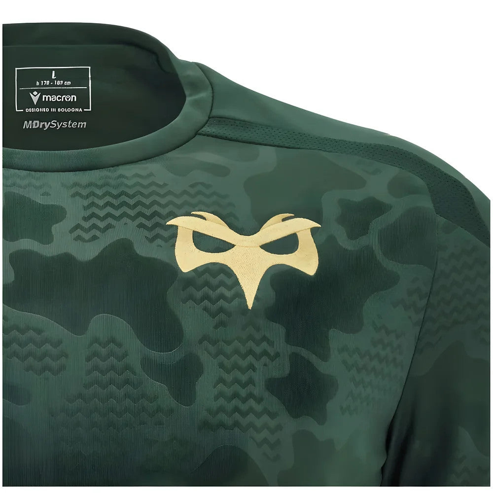 2024-2025 Ospreys Rugby LS Poly Training Shirt (Green)_1