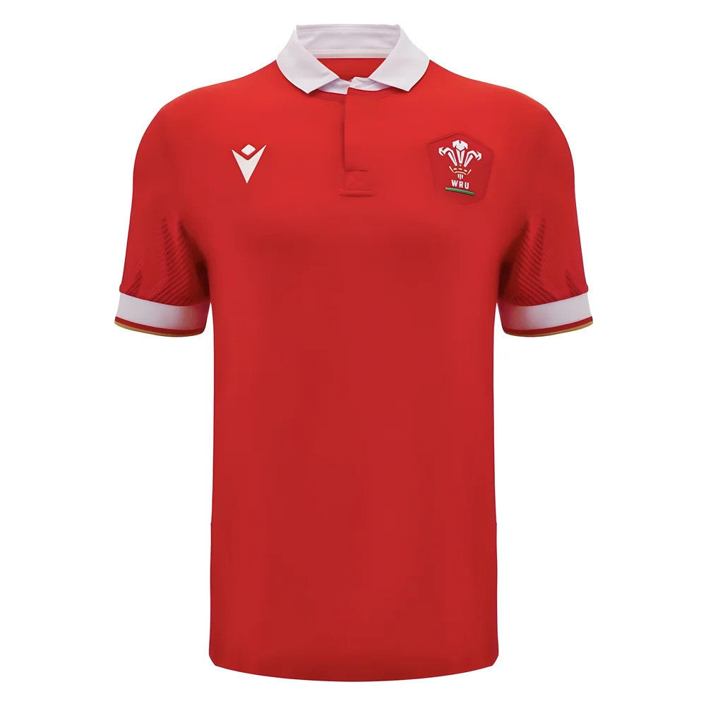 2024-2025 Wales WRU Home Cotton Rugby Shirt (Kids)_0