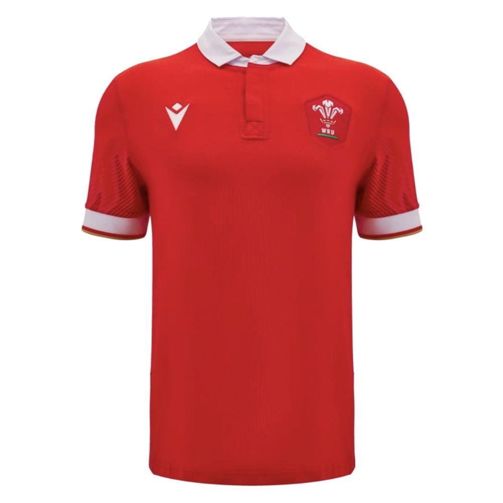 2024-2025 Wales WRU Home Cotton Rugby Shirt (Adams 11)_3