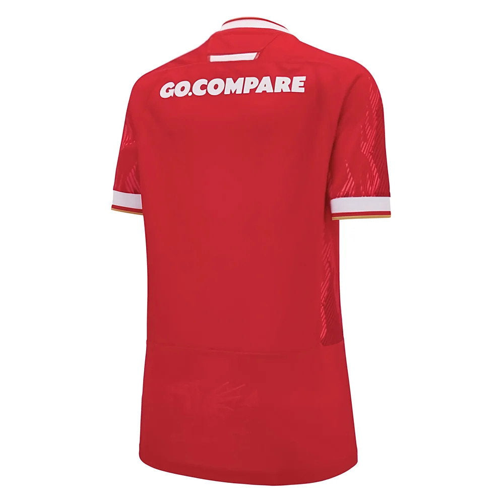 2024-2025 Wales WRU Home Replica Rugby Shirt (Womens) (Tipuric 7)_4